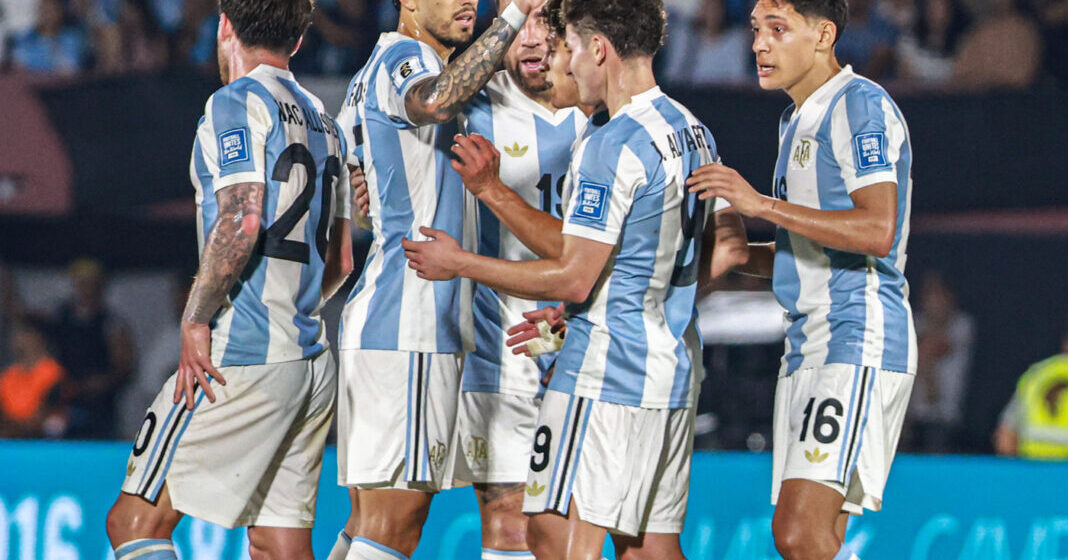 Argentina Argentina golea a Brasil y sella su clasificación al Mundial 2026