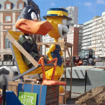 Éxito rotundo en la 71ª edición de la Falla Valenciana en Mar del Plata