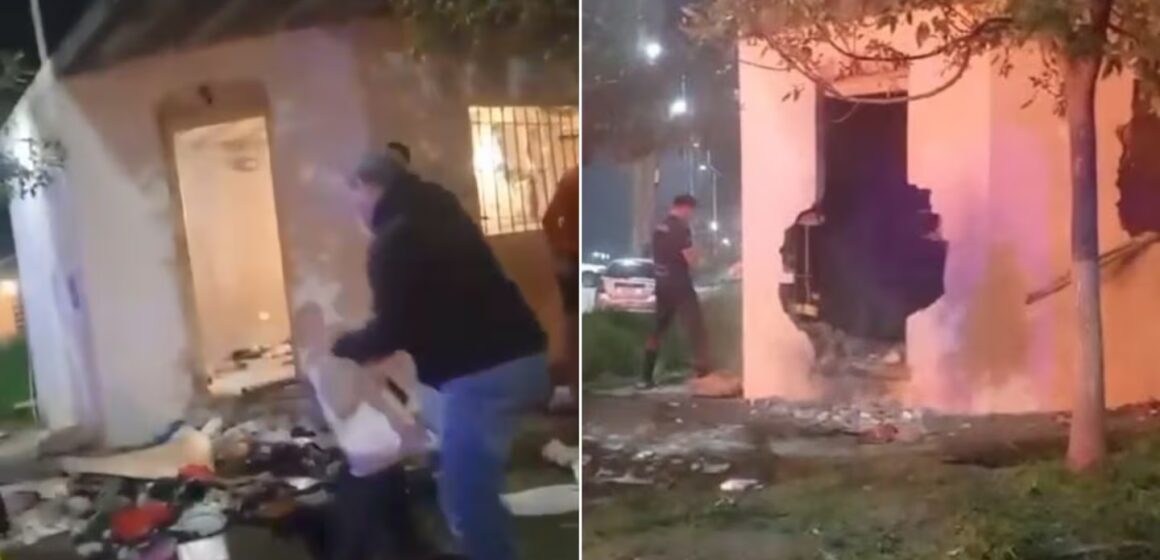 bunker Vecinos tomaron justicia por mano propia y demolieron un presunto búnker de drogas en Mar del Plata