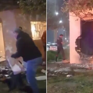 Vecinos tomaron justicia por mano propia y demolieron un presunto búnker de drogas en Mar del Plata
