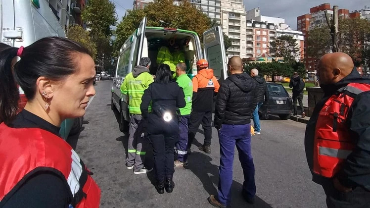 simulacro-vial Simulacro en la costa de Mar del Plata termina con una emergencia real
