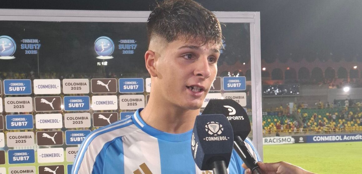 Thomas De Martis clasifica a Argentina al Mundial Sub-17