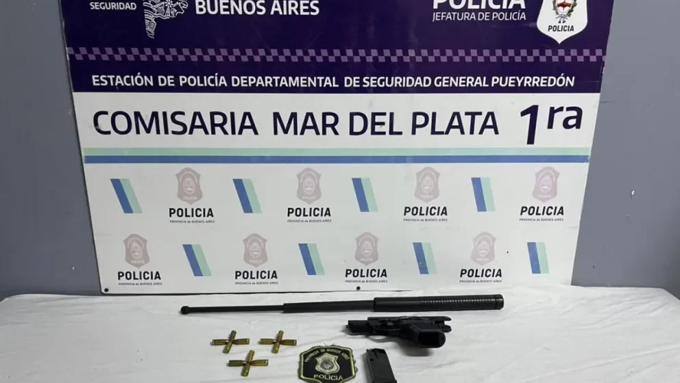 Incidente de tránsito terminó con un expolicía aprehendido tras exhibir un arma en Mar del Plata