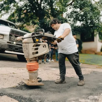 Un plan acelerado apunta a reparar más de 150 baches diarios en Mar del Plata