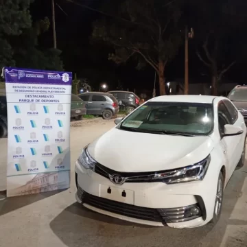Detenido en Mar del Plata tras intentar eludir un control policial al volante de un auto robado