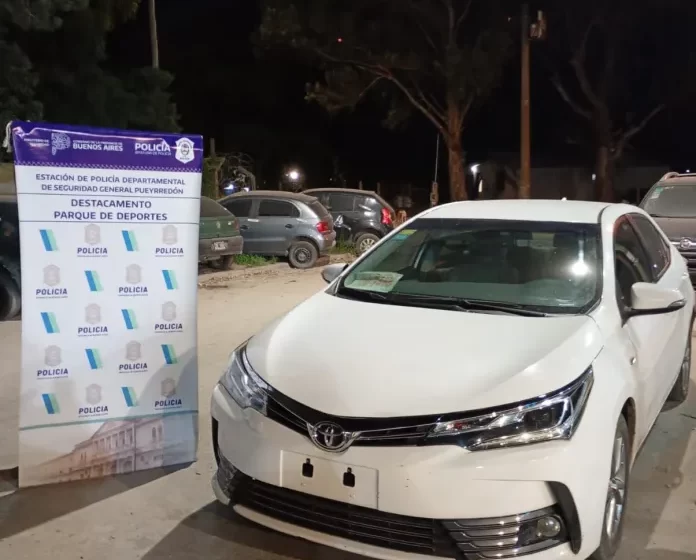 Detenido en Mar del Plata tras intentar eludir un control policial al volante de un auto robado