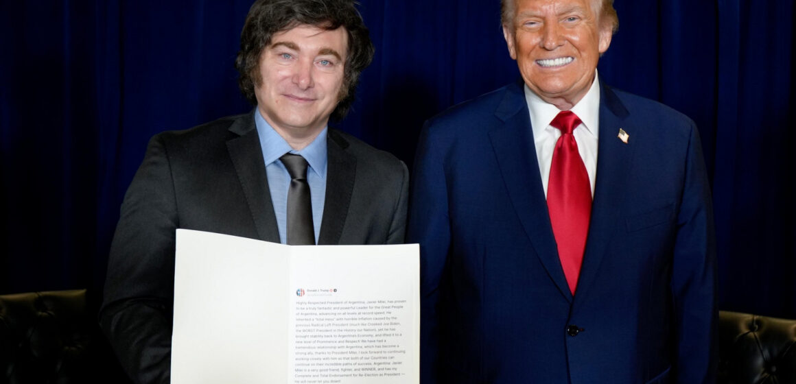 eeuutrump Milei celebró la captura de Nicolás Maduro tras la ofensiva de Estados Unidos