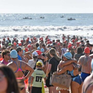 El puerto fue escenario de una gran jornada atlética con más de 600 corredores