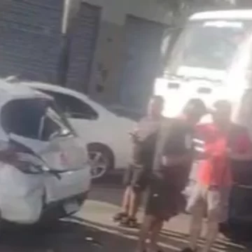 Choque en el Puerto de Mar del Plata: camión sin papeles colisionó y su conductor quedó detenido