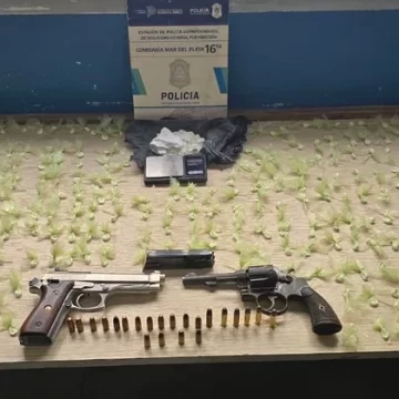 Allanamientos en Mar del Plata por un iPhone robado llevaron al secuestro de drogas, armas y la captura de un prófugo por homicidio