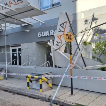 Cinco heridos tras la caída de un andamio en una clínica de Mar del Plata