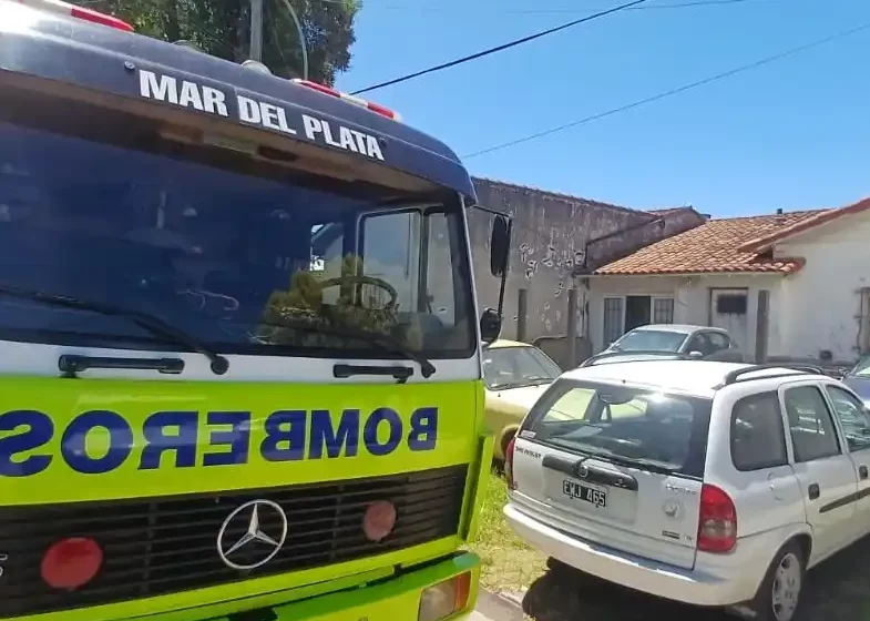Trágico incendio en Jara y Alvarado: hallan a una persona carbonizada dentro de una vivienda en Mar del Plata