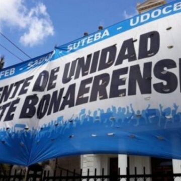 Todos los gremios docentes bonaerenses adhieren al paro del 2 de marzo