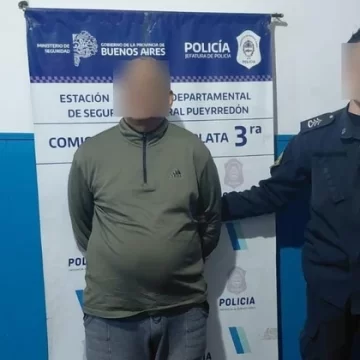 Quedó detenido tras encerrar y amenazar a su pareja en un caso de violencia de género en Mar del Plata