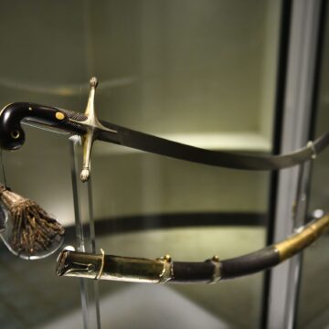 Trasladan el sable corvo de San Martín y se realiza un acto en Santa Fe encabezado por el Presidente