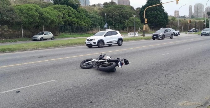 moto.jpg Murió un motociclista en la zona de la Base Naval y ya son 16 las víctimas en tres meses