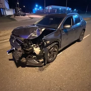 Choque en la costa: un conductor dio positivo en alcoholemia tras un fuerte accidente