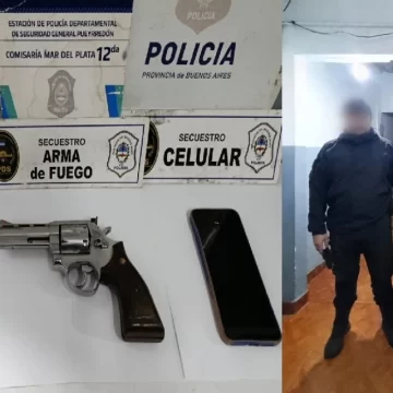 Lo frenaron en un control y descubrieron un combo peligroso: arma, droga y dinero