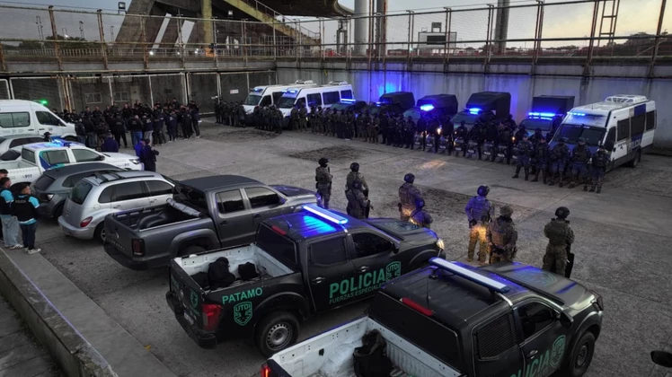 operativo Megaoperativo: desarticularon una banda narco que operaba desde la cárcel de Batán