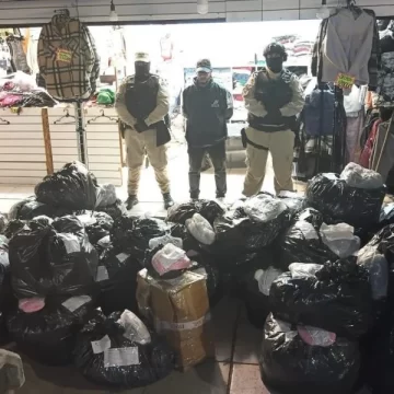 Secuestran productos falsificados por más de $40 millones en un comercio céntrico