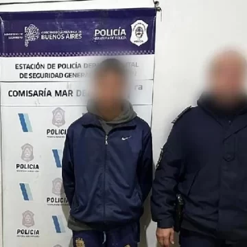 Detuvieron al joven que robó un local tras romper un vidrio en medio de una pelea